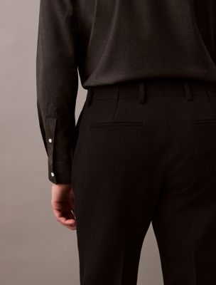 Мужские брюки Calvin Klein Slim Wool Gabardine Trouser — фото 2