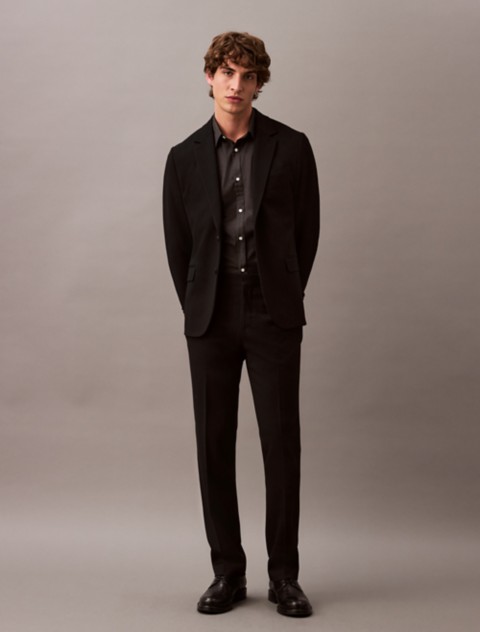 Мужские брюки Calvin Klein Slim Wool Gabardine Trouser