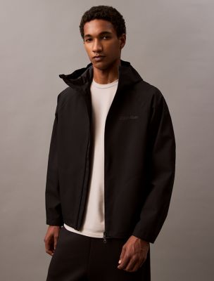 Waterproof Windbreaker Jacket, Black Beauty