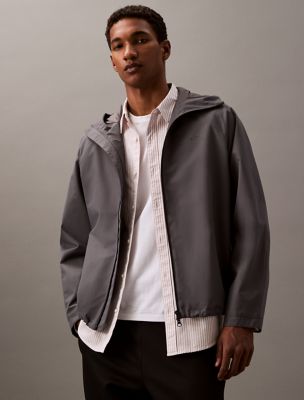 Waterproof Windbreaker Jacket, Boulevard Grey