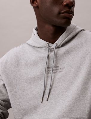 Kate Moss Fleece Graphic Hoodie | Calvin Klein