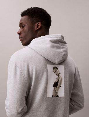 Kate Moss Fleece Graphic Hoodie, Heroic Grey Heather