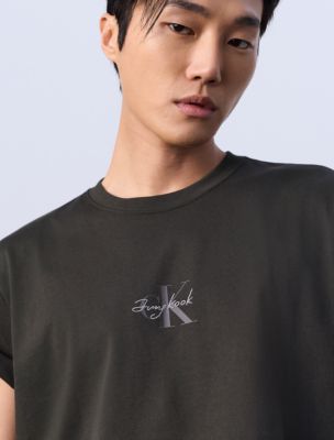 Jung Kook for Calvin Klein Monologo T-Shirt | Calvin Klein