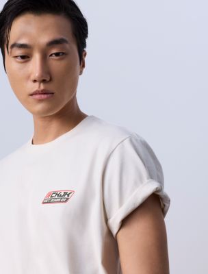 Jung Kook for Calvin Klein Logo Badge Relaxed T-Shirt | Calvin Klein