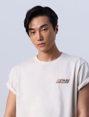 Jung Kook for Calvin Klein Logo Badge Relaxed T-Shirt | Calvin Klein