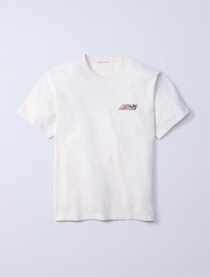 Jung Kook for Calvin Klein Logo Badge Relaxed T-Shirt, Lily