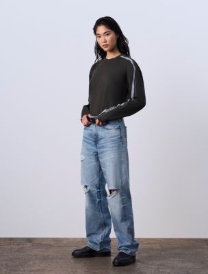 Jung Kook for Calvin Klein Racing Stripe Relaxed T-Shirt | Calvin