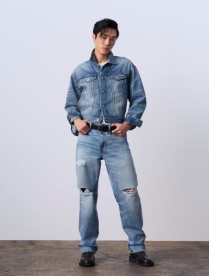 Jung Kook for Calvin Klein 90s Denim Trucker Jacket | Calvin Klein