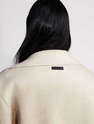 Wool Blend Trench Coat | Calvin Klein