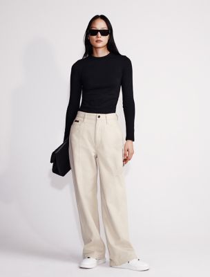 Wide Leg Cargo Pants, Peyote