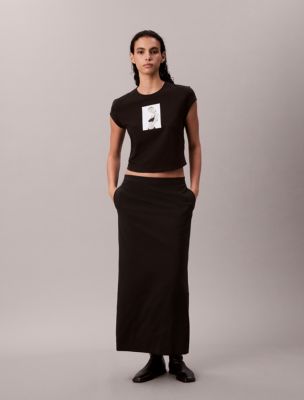 Kate Moss Graphic Baby Tee | Calvin Klein