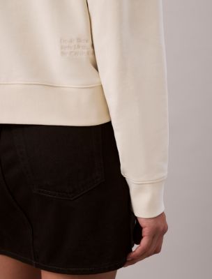 Женские худи Calvin Klein Kate Moss Terry Graphic Relaxed Sweatshirt — фото 3