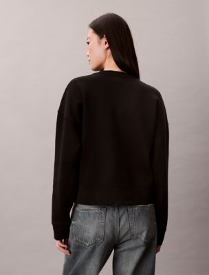 Женские худи Calvin Klein Kate Moss Fleece Graphic Cropped Sweatshirt — фото 5