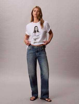 Женские футболки Calvin Klein Kate Moss Graphic Tee — фото 6