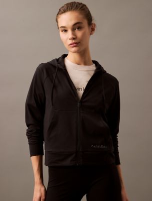 Soft Stretch Sport Hoodie, Black Beauty