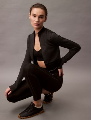 Женские куртки Calvin Klein Rib Sport Cropped Jacket — фото 5