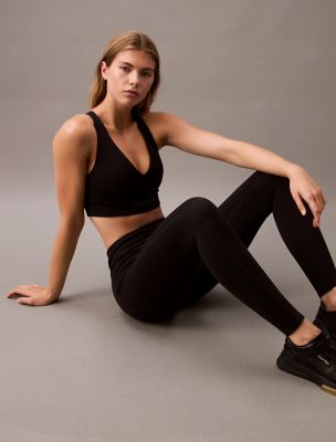 Soft Stretch Sport 7/8 Leggings, Black Beauty