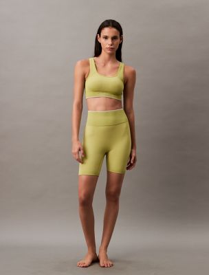 Short cycliste de sport côtelé, pois sucrés