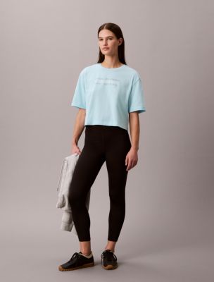 Женские футболки Calvin Klein Commuter Boxy Cropped T-Shirt — фото 2