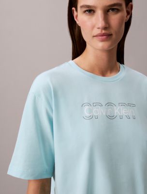 Женские футболки Calvin Klein Commuter Boxy Cropped T-Shirt — фото 3
