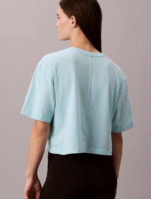 Женские футболки Calvin Klein Commuter Boxy Cropped T-Shirt — фото 4