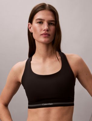 Спортивное бра Icon Sport, средняя поддержка — Calvin Klein, цвет: Чёрный — фото 2