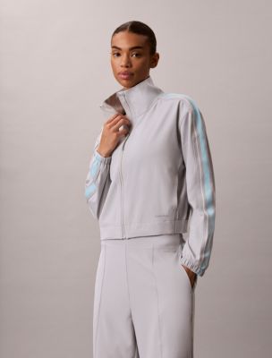 Commuter Logo Tape Woven Jacket, Harbor Mist