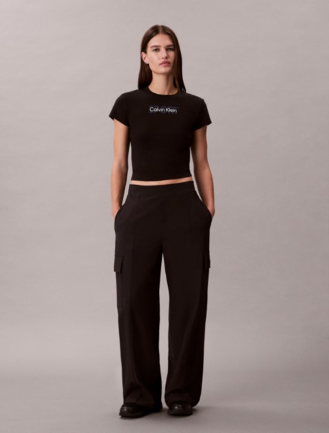 Женские брюки Calvin Klein Commuter Wide Leg Cargo Pants