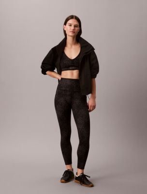 Soft Sport 7/8 Leggings, 21040 Tidal Animal W Black