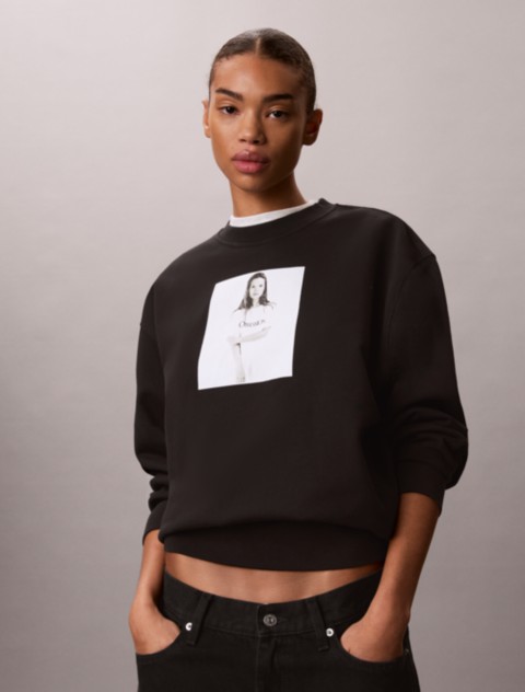Женские худи Calvin Klein Kate Moss Obsession Graphic