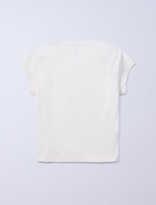Jung Kook for Calvin Klein Monologo Baby Tee | Calvin Klein