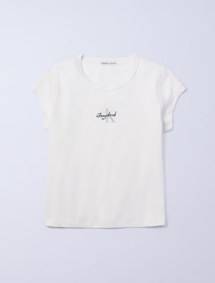 Jung Kook for Calvin Klein Monologo Baby Tee, Lily