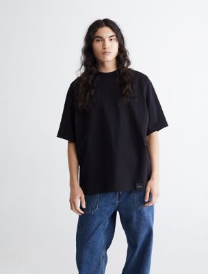 Standards Compact Cotton Crewneck T-Shirt, Black Beauty
