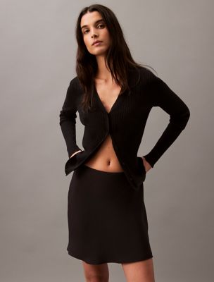 Женские юбки Calvin Klein Flowing Mini Skirt — фото 3