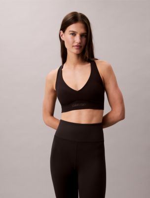 Soft Sport Medium Impact Sports Bra, Black