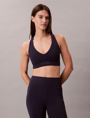 Soft Sport Medium Impact Sports Bra, Rich Purple