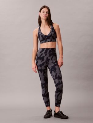 Soft Sport Printed 7/8 Leggings, Giga Smoked Camo / Turbulence