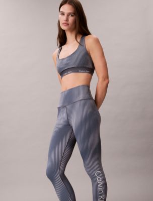Женские леггинсы Calvin Klein Modern Sport Print High Rise 7/8 Leggings — фото 4