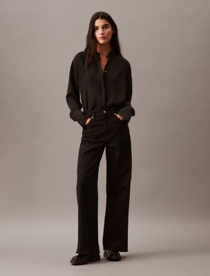 Ultra High Rise Wide Leg Fit Jeans, Ink