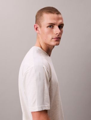 CK Sport Relaxed Tee, Light Grey Heather