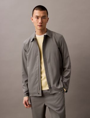 Packable Woven Jacket, Platinum Rust