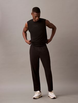 Soft Stretch Sport Knit Pants, Black