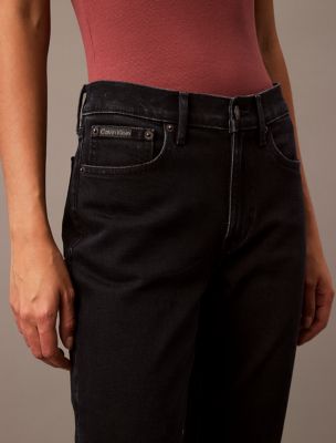 Женские джинсы Calvin Klein Mid Rise Flared Fit Jeans — фото 4