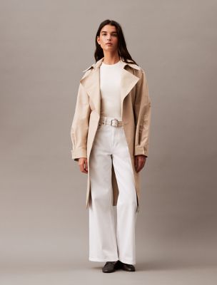 Ultra High Rise Wide Leg Fit Jeans, Classic White