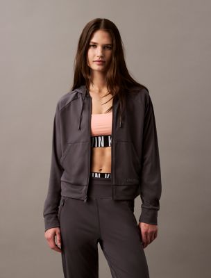 Soft Stretch Sport Hoodie, Forged Iron