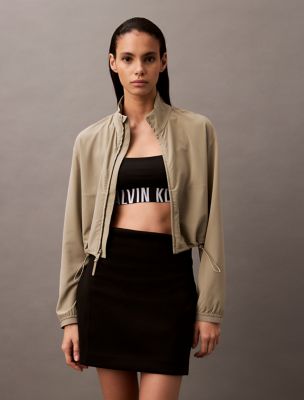 CK Sport Woven Mesh Jacket, Laurel Oak