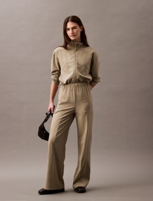 CK Sport Woven Mesh Pant, Laurel Oak
