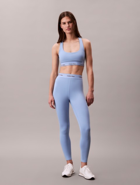 Женские леггинсы Calvin Klein Modern Sport High Rise Logo Waistband 7/8 Leggings