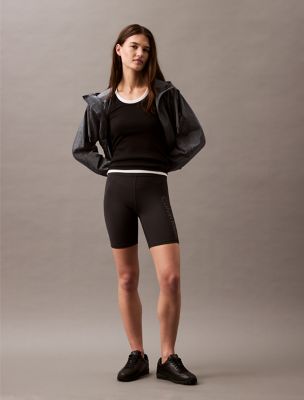 Modern Sport High Rise 7" Bike Shorts, Black