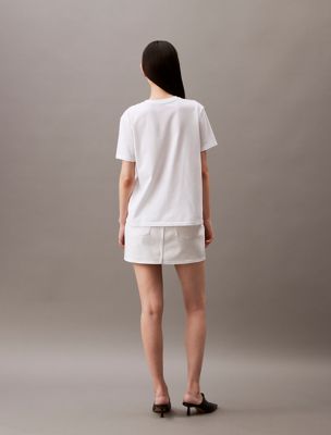 Monogram Logo Crewneck T-Shirt | Calvin Klein